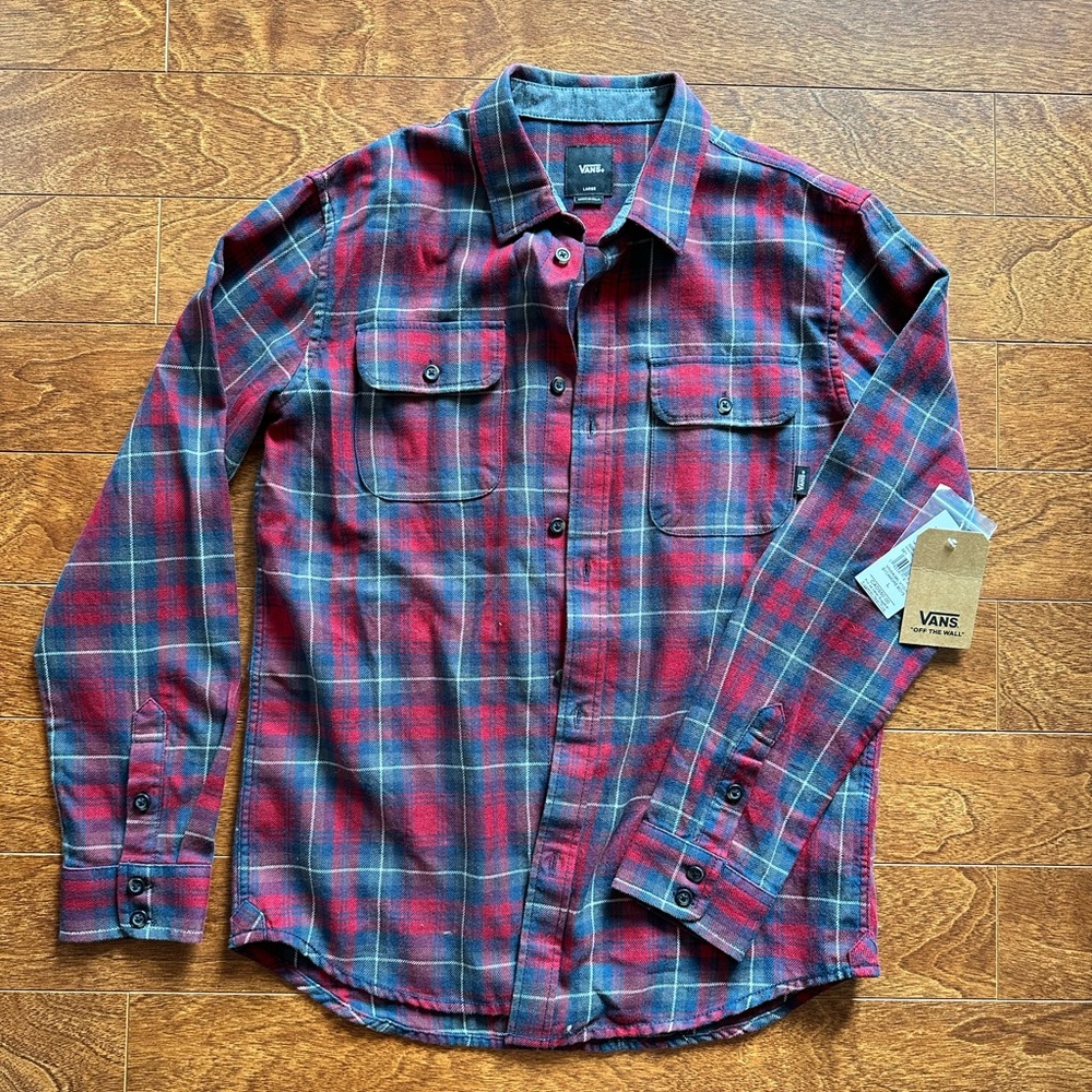 Vans plaid shirt